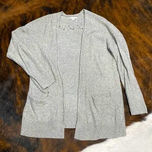 American Eagle Gray Sweater Cardigan- Size M